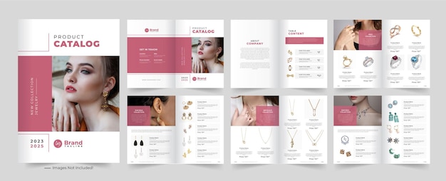 Jewelry catalog template