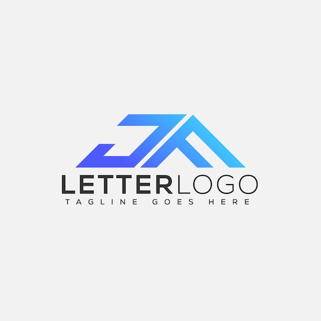 JF Logo ontwerp sjabloon Vector grafische branding Element