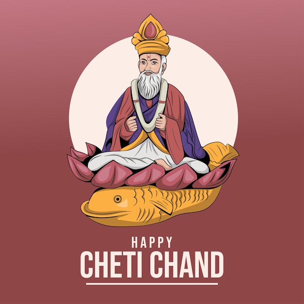 Jhulelal jayanti Cheti Chand는 음력 힌두 설날 축제입니다.