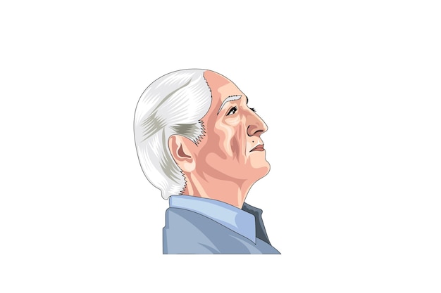 Vector jiddu krishnamurti indian vector