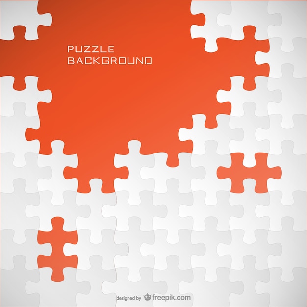 Puzzle template background