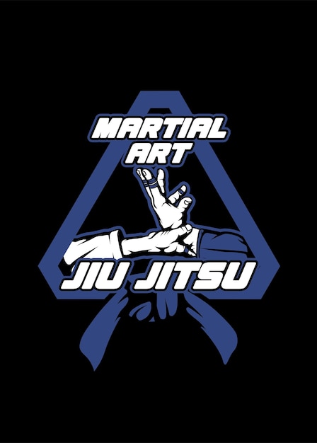 JIU JITSU MARTIAL ART POSTER