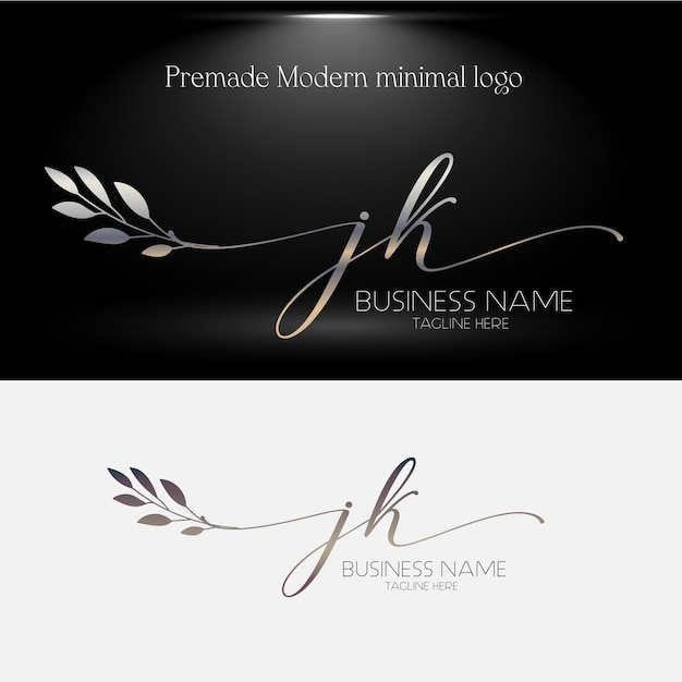 JK Beginletter modern logo 2023