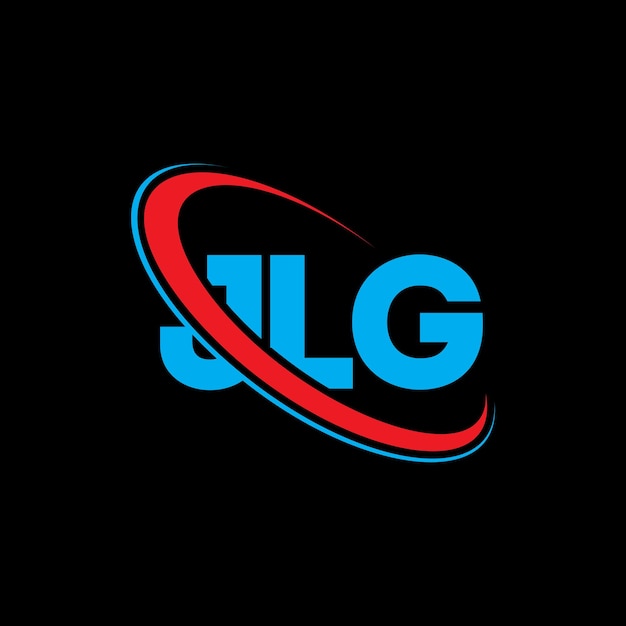 JLG ロゴ JLG 文字 JLG 字母 ロゴ デザイン イニシャル JLG 円と大文字のモノグラムでリンクされたロゴ JLG テクノロジービジネスと不動産ブランドのタイポグラフィー