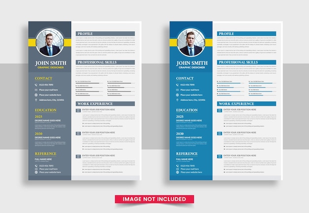 Job applications minimalist resume cv template design professional curriculum vitae template