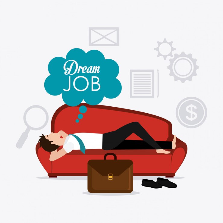 Vector job digital design.