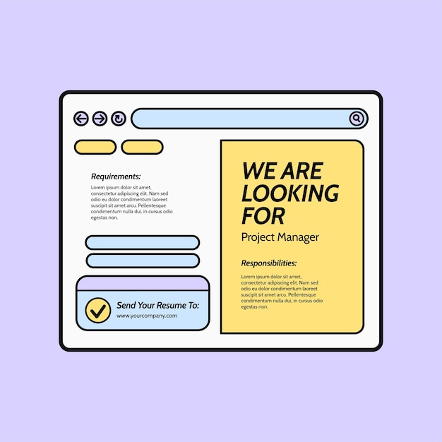 평평한 디자인으로 UI 프레임을 고용하는 작업