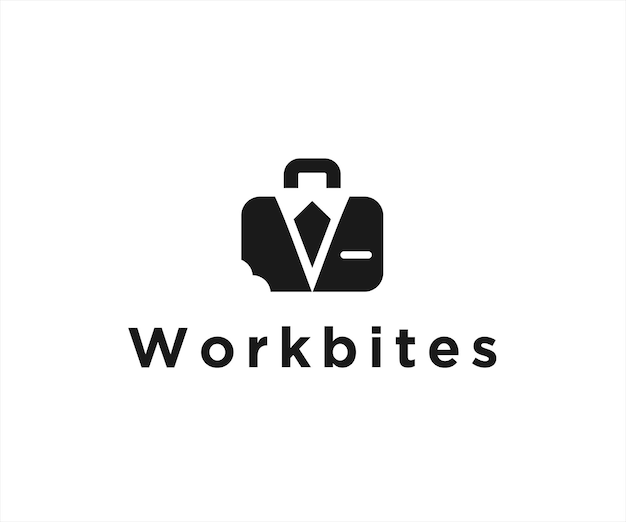 Disegni vettoriali icona logo cameriere di lavoro