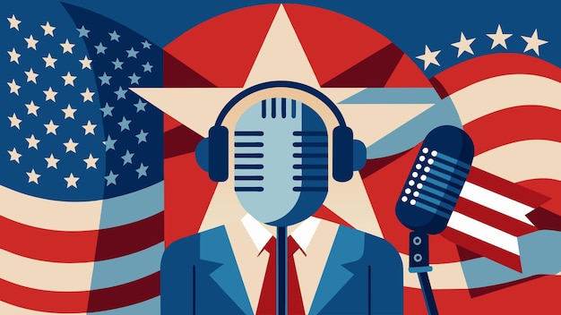 Vector join us for a special reenactment of a classic fourth of july radio broadcast as we transport you to