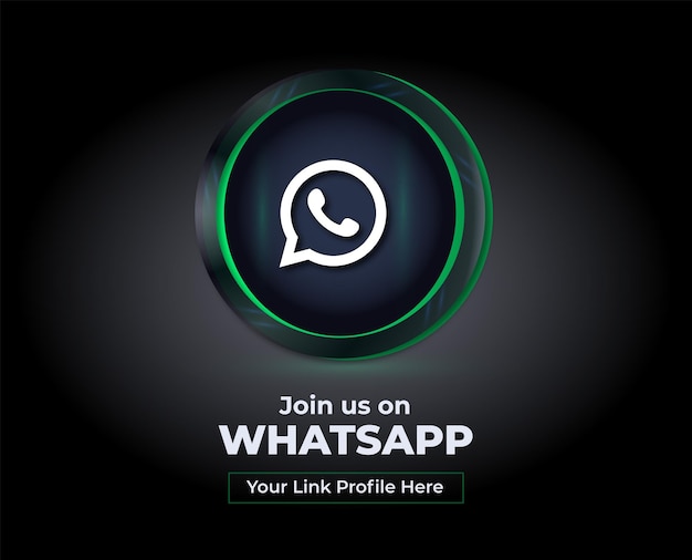 Join us on whatsapp social media banner