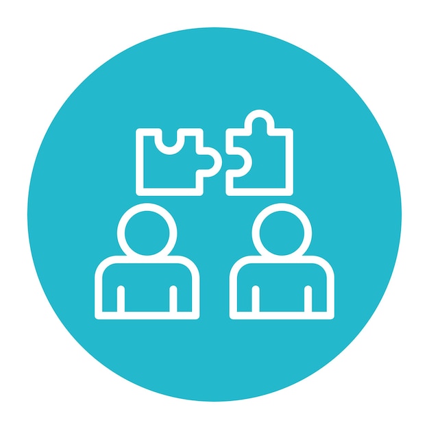 Joint Effort icon vector image Can be used for Teamwork
