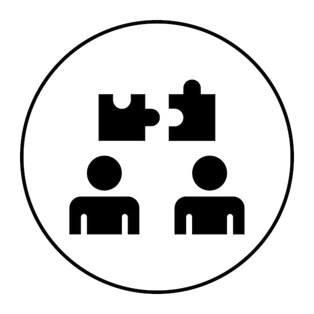 Joint Effort icon vector image Can be used for Teamwork