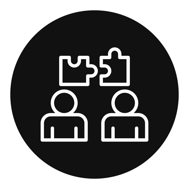 Joint Effort icon vector image Can be used for Teamwork