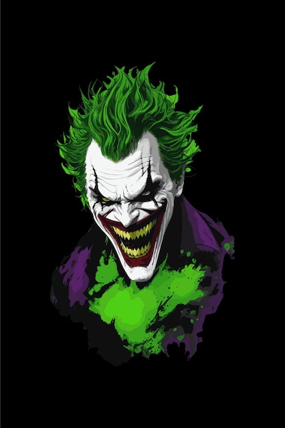 Joker Illustration Design