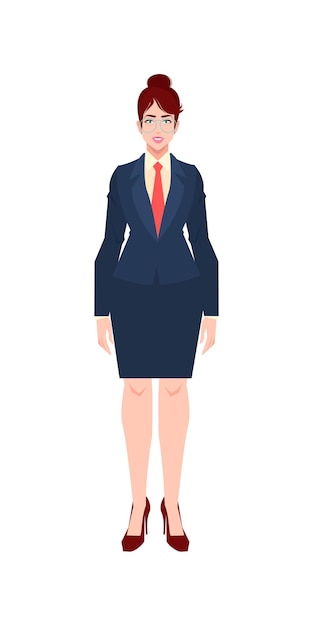 Jonge zakenvrouw Vector