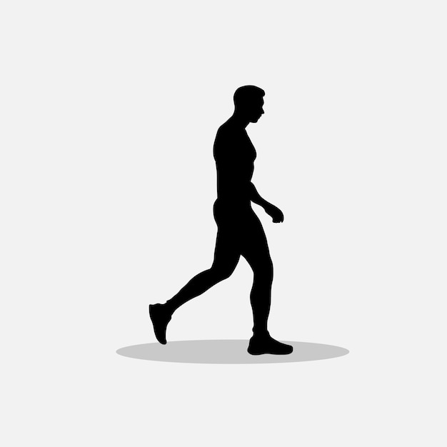 Jongen lopen vector png