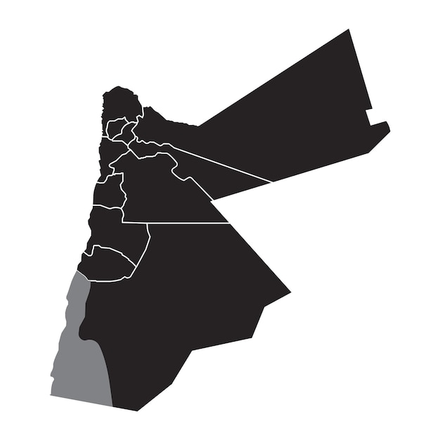 Jordan map icon