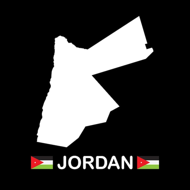 Jordan map icon