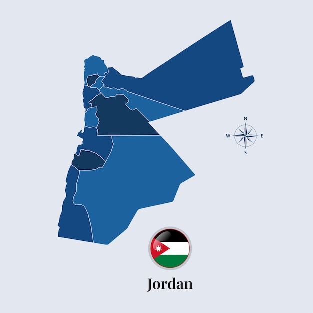 Jordan vector map and flag Flag map of Jordan vector