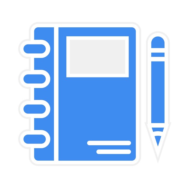 journal icon vector image can be used for public relations agency