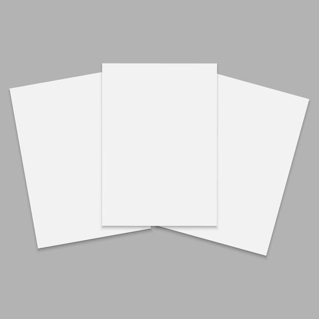 Vector journal or magazine with sheet