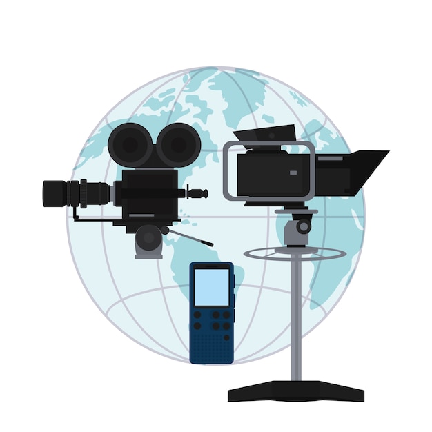 Vector journalism around the world