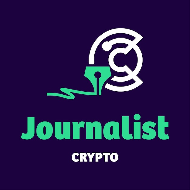 Журналист крипто логотип