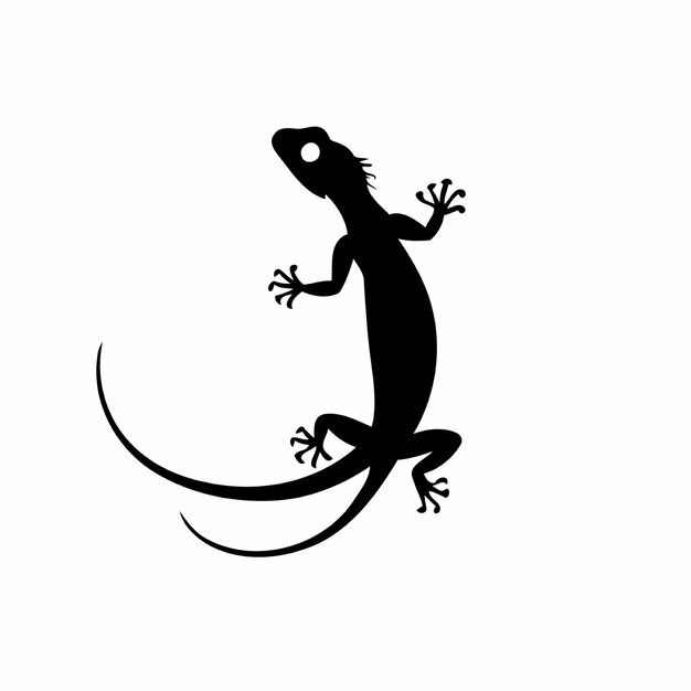 Vector joyful lizard for toddlers book