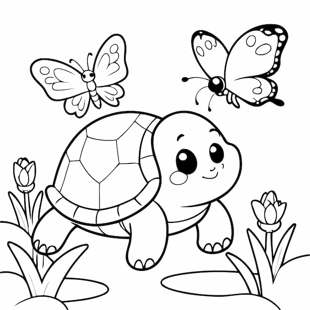 Joyful Turtle for toddlers book