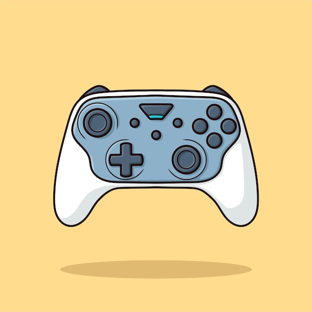 Joystick Controller Cartoon vectorillustratie