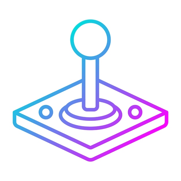 Joystick vector icoon Kan worden gebruikt voor Computer en Hardware iconen