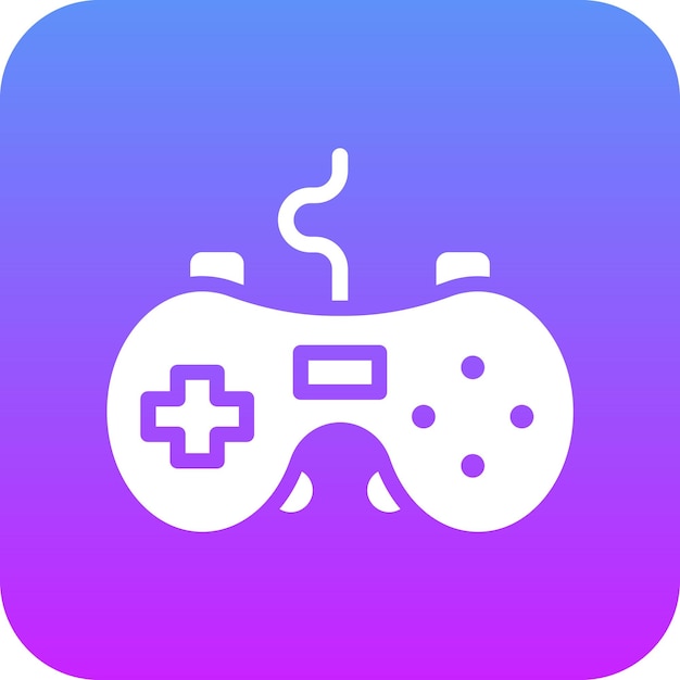 Joystick vector icoontje illustratie van Computer en Hardware icoonset