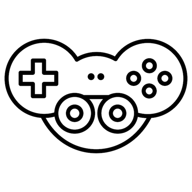 Joystick-vectorillustratie