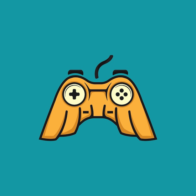 Joystick wings vector logo-ontwerp voor gamer community game-ontwikkelaar en gaming store