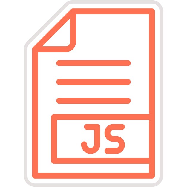 JS ベクトルアイコンデザインイラスト