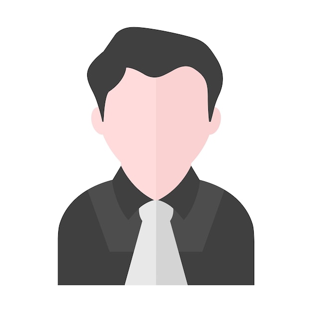 Иконка аватара судьи в стиле плоского цвета