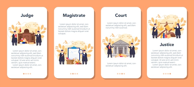 Judge online service or platform