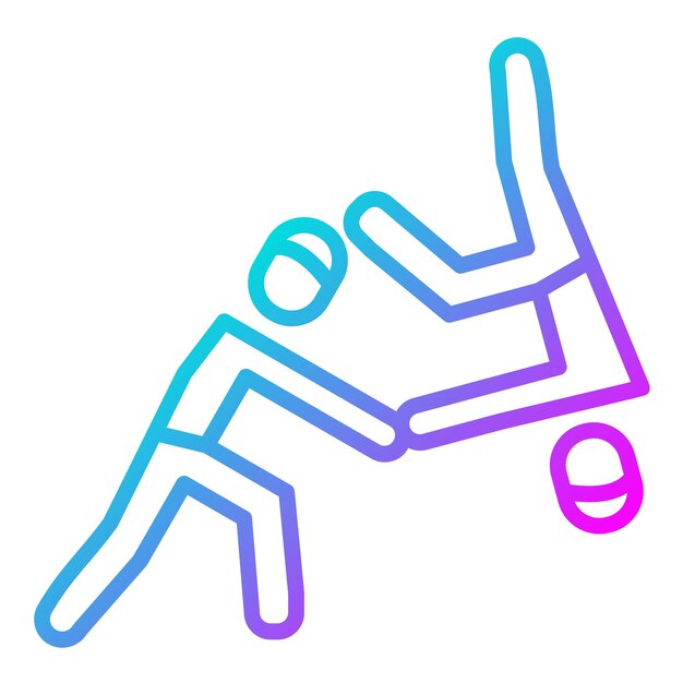 ジュドのベクトルイラストレーションスタイル