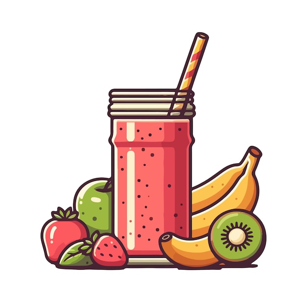 Vector juice ai generated image