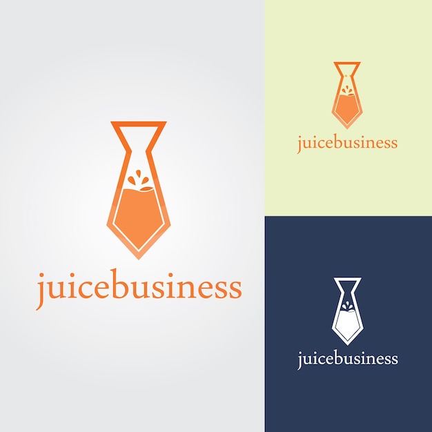 Логотип сокового бизнеса