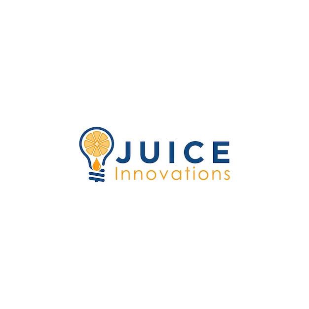 Juice innovations smart logo sign design