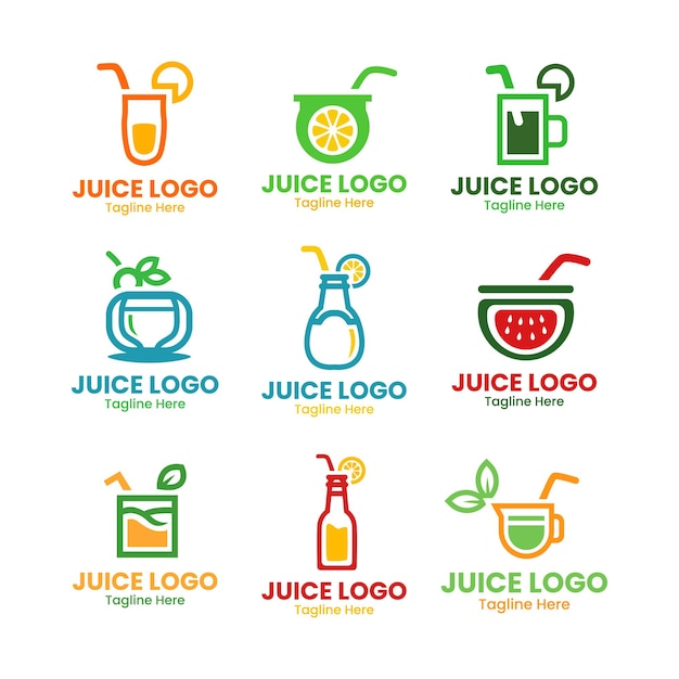 Vector juice logo fullcolor