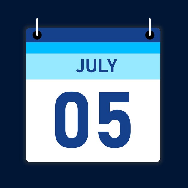 july month illustration editable meeting calendar