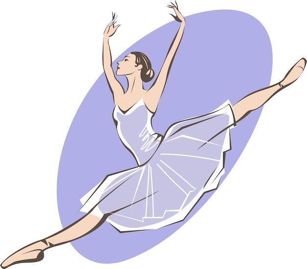 jumping ballerina