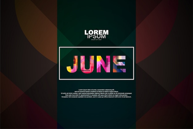 June background