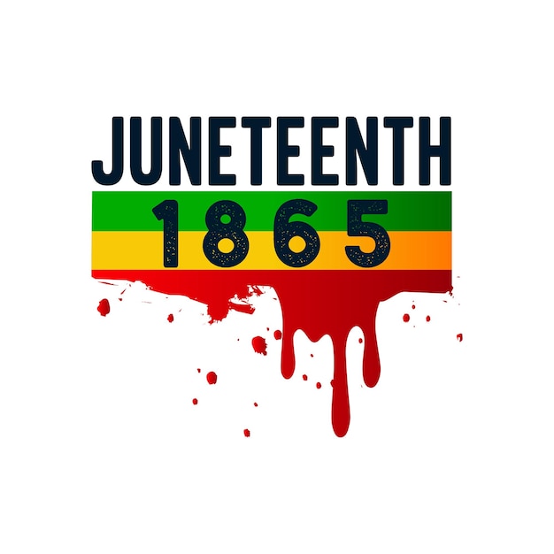 Juneteenth 1865 셔츠 디자인