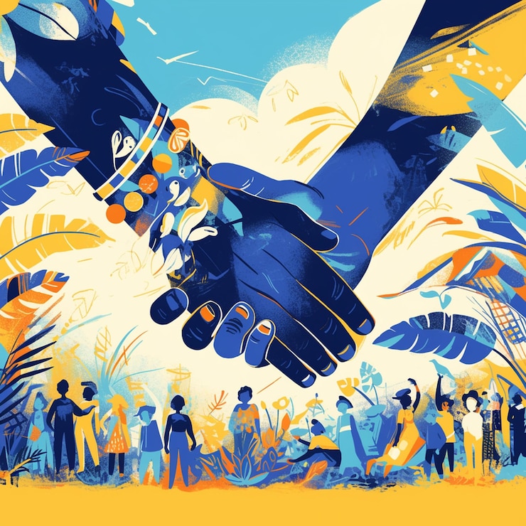 Vector juneteenth 2024 community empowerment poster