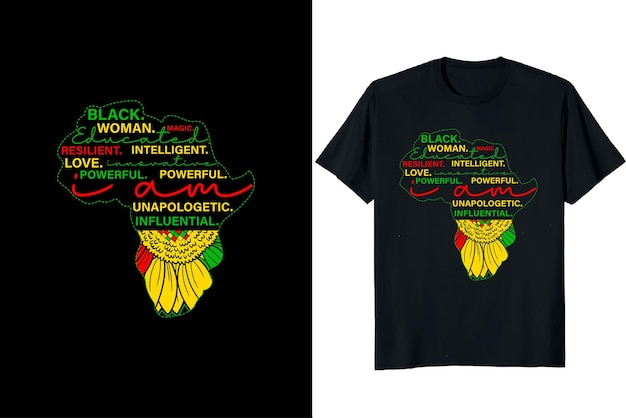 Juneteenth Day Tshirt Design