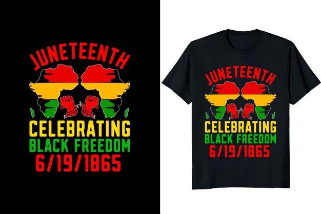 Juneteenth Day Tshirt Design