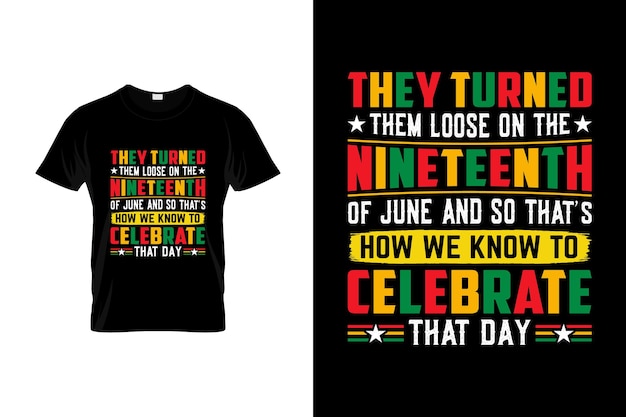 Juneteenth T-Shirt Design or Juneteenth poster Design, Juneteenth Quotes, Juneteenth Typography